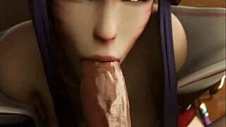 Ahri from league of legends in animated compilation