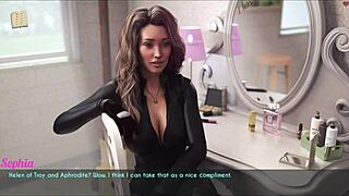 A Wife And Stepmother In Cartoon Game