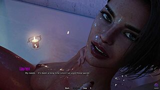 Touch My Horny Stepmom's Pussy While Bathing!