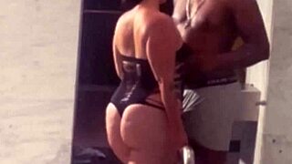 She got sloppy in the garage