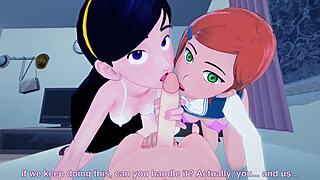 Violet Parr Threesome Competition