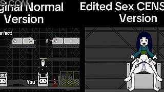 Comparing Original and Sex Censored Versions of Rhythm Heaven Fever