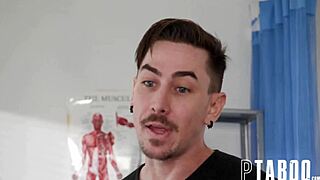 petite babe gets cucked by her doc seth gamble while laney grey joins in for taboo blowjob fun 😈