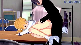 Chiaki Kanda And Kotone Hara Share Intense Emotional Sex In Hentai