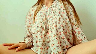 young student luxuryorgasm flaunts big tits with bouncing naughty charm