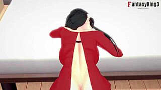 yor forger fucks and sucks pov in spy x family hentai 😍