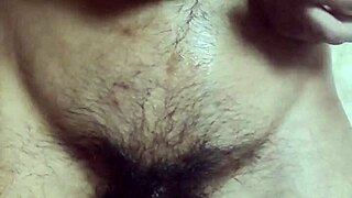 Gay Guy Teases His Navel Before Cumming