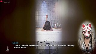 Peeping on Sexy Milf Bathing in Ms Denvers Episode 14