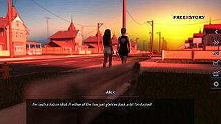 dreams of desire - alex fingers latishas ass in 3d indian game