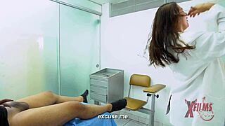 Peruvian doctor slut cures patient with rough sex in hospital