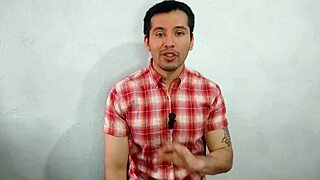 married supervisor fucks employee bareback in factory bathroom at night