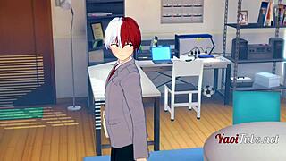 Does Todoroki Shoto Blowjob Bakugou Katsuki And Cum In His Mouth?