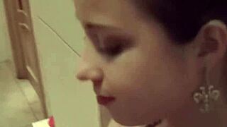 Sexy girl taiss in hardcore closeups with pantyhose and blowjob.