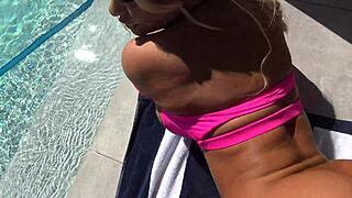 i'm brandi bae fuckin the pool boy an gettin a butt plug in my big ass