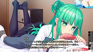 Kirika Wonders How to Handle Small Breasts on the Island Game