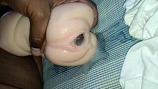 Are you putting it in the doll? Watch this gay scene unfold with intense action