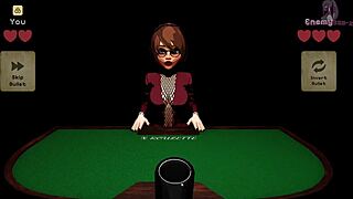 X Roulette 2 Doggy Style On The Table