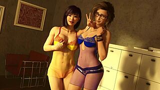 Complete GAMEPLAY of PHOTO HUNT part 25 featuring ASIAN characters in GYM settings.