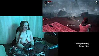 naked playthrough of alan wake part 7 featuring brunette bbw
