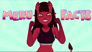 Meru the succubus in an anime hentai adventure. What secrets does she hold?