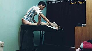 Gay Massage With Intense Happy Ending Blowjob