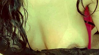 cute student filmed in a nighttime encounter