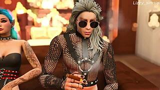 rockstar astarion and halsin double penetrate horny tav - sims 3 - baldurs gate iii - 3d animation