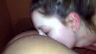 I Get Mouth and Pussy Fucked Hard at Home