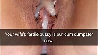 Will my cheating wife get pregnant from these creampies?