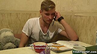 i tricked my gf to see inga zolva gettin fucked