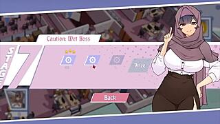 tsundere milfin hentai game with public action