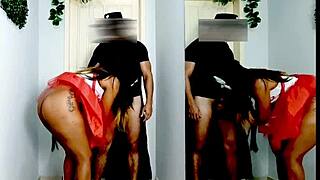 Zorro knepper fræk sygeplejerske med monster pik