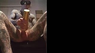 Fleshlight Tat Jack Hot Cumshot!