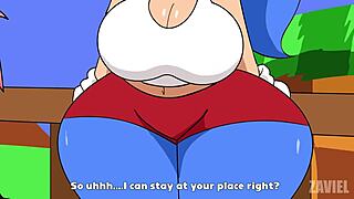 zaviel animation featuring sonia the slughot in a cartoon adventure