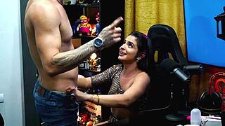 she surprised the host during the podcast interview