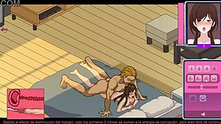 hentai game ntraholic wife sucking dick balcony