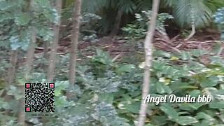 Was just flashing in park but got so horny, gave it up right there till cum in mouth