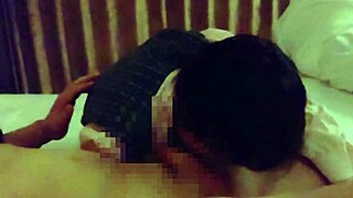 daytime ol assistant rides me hard in bed... japanese girl moans as i thrust deep!