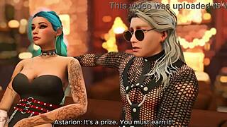 rockstar astarion and halsin double penetrate horny tav - sims 3 - baldurs gate iii - 3d animation