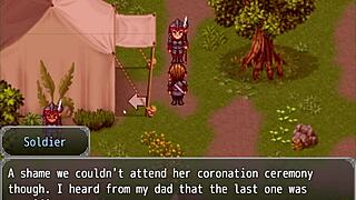 Henteria Chronicles 3 Part 4 Features Pixel Art Japanese Princess in Missionary Action