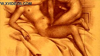 Incredible! Vintage erotic illustration comes to life!