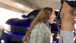 Mia Dior Fucked In Public Garage