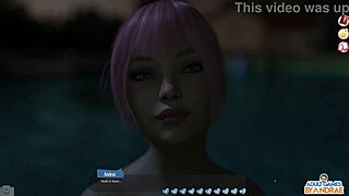 Violet Gets Her Pussy Eaten By The Dock