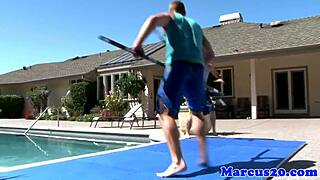 Gay Bottom Jock Assfucked Outdoors