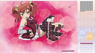 Kurusu Kanako Strips During Arkanoid Gameplay 😏