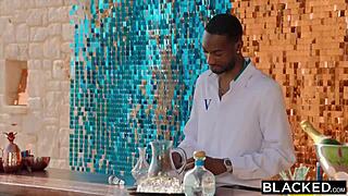 Blacked Bosslady Brandi Seduces Two BBCs for Deepthroat and Doggystyle at Hotel Vixen