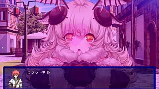 succubus duel street in anime hentai game