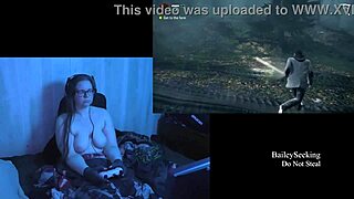 naked playthrough of alan wake part 7 featuring brunette bbw