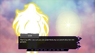 Half Succubus Faps To Milf Redhead Futa Cock In Futanari Hentai Game