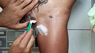 Homeless girl shaved clean before brutal face fuck by daddy.